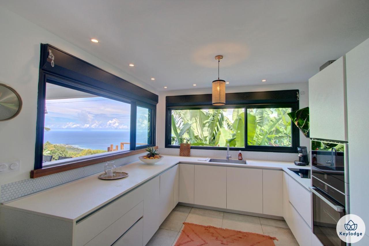 Villa Paloma 4 Etoiles Avec Piscine Et Vue Exceptionnelle Sur L'Ocean A Сен-Ле Екстер'єр фото
