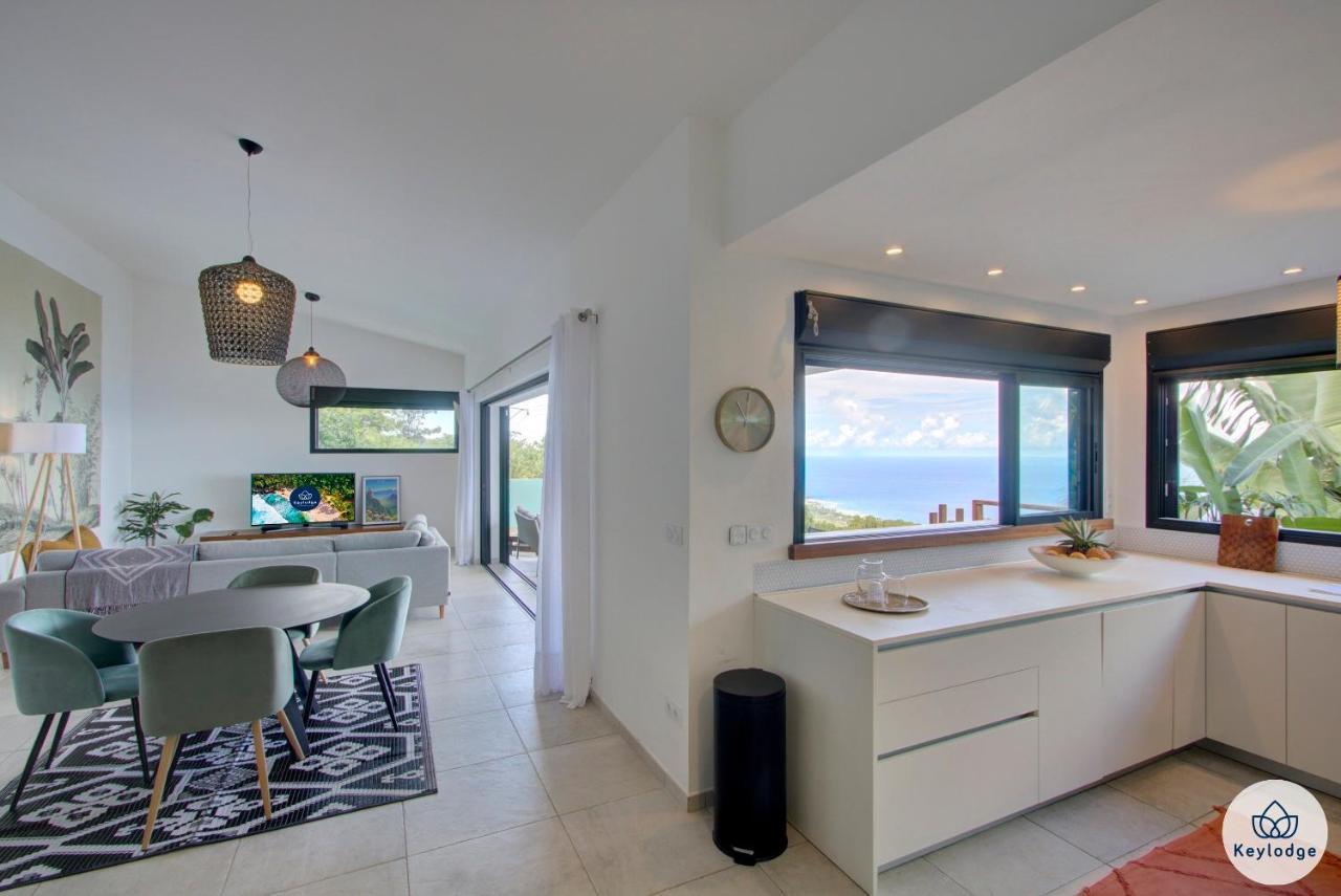 Villa Paloma 4 Etoiles Avec Piscine Et Vue Exceptionnelle Sur L'Ocean A Сен-Ле Екстер'єр фото