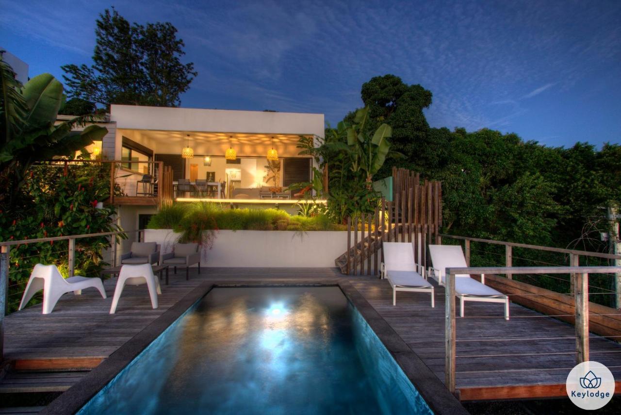 Villa Paloma 4 Etoiles Avec Piscine Et Vue Exceptionnelle Sur L'Ocean A Сен-Ле Екстер'єр фото